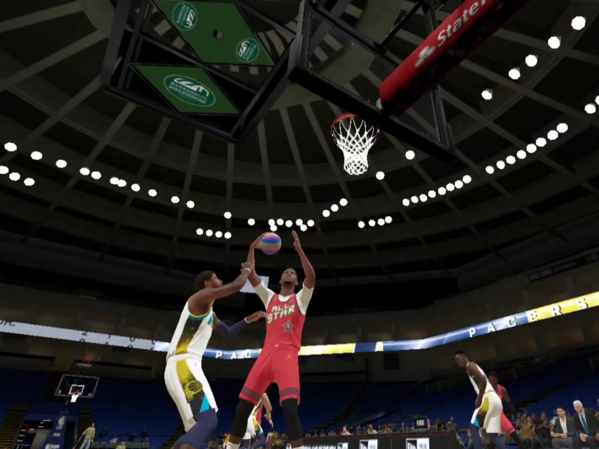 防守端表现抢眼，球队顶住压力取得胜利！