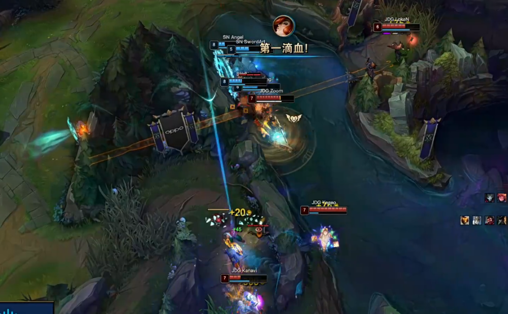 GEN轻取CLG，Kanavi团战一打五激烈交锋四强赛，锁定晋级资格的简单介绍